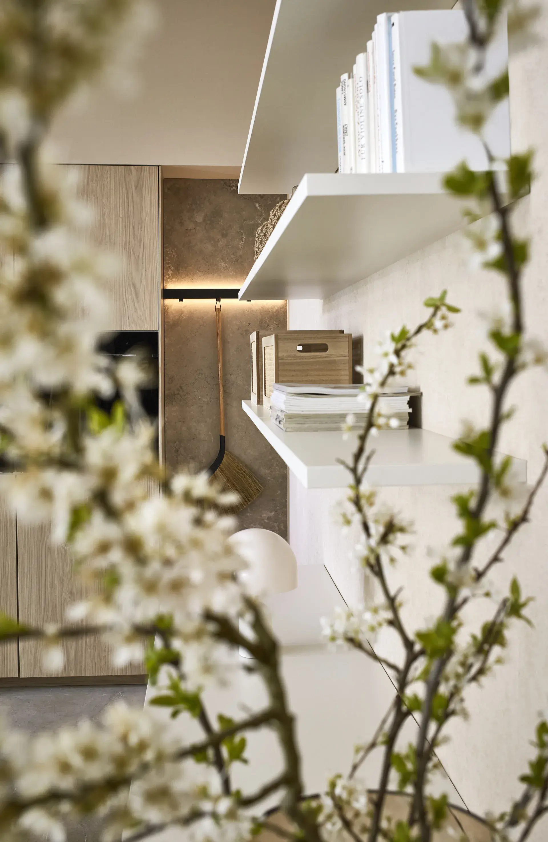 Moodschuss, Regal, Matt weiß